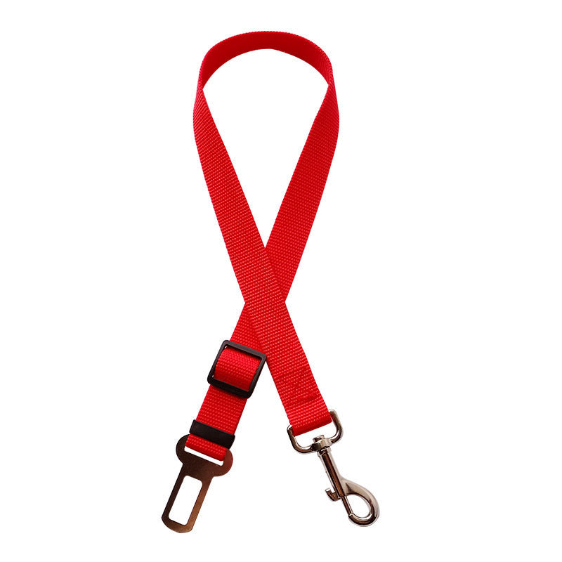 Adjustable Pet Car Seat Belt Clip _Dog &Cat Safety Harness Lead