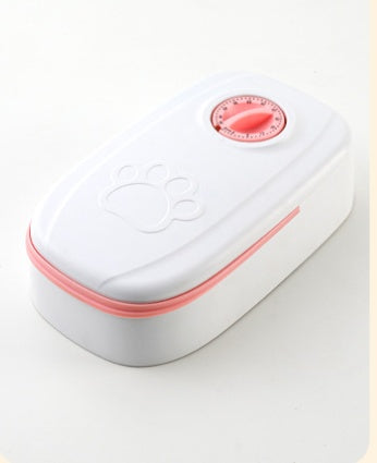 Smart Automatic Pet Feeder With Timer & Stainless Steel Bowl