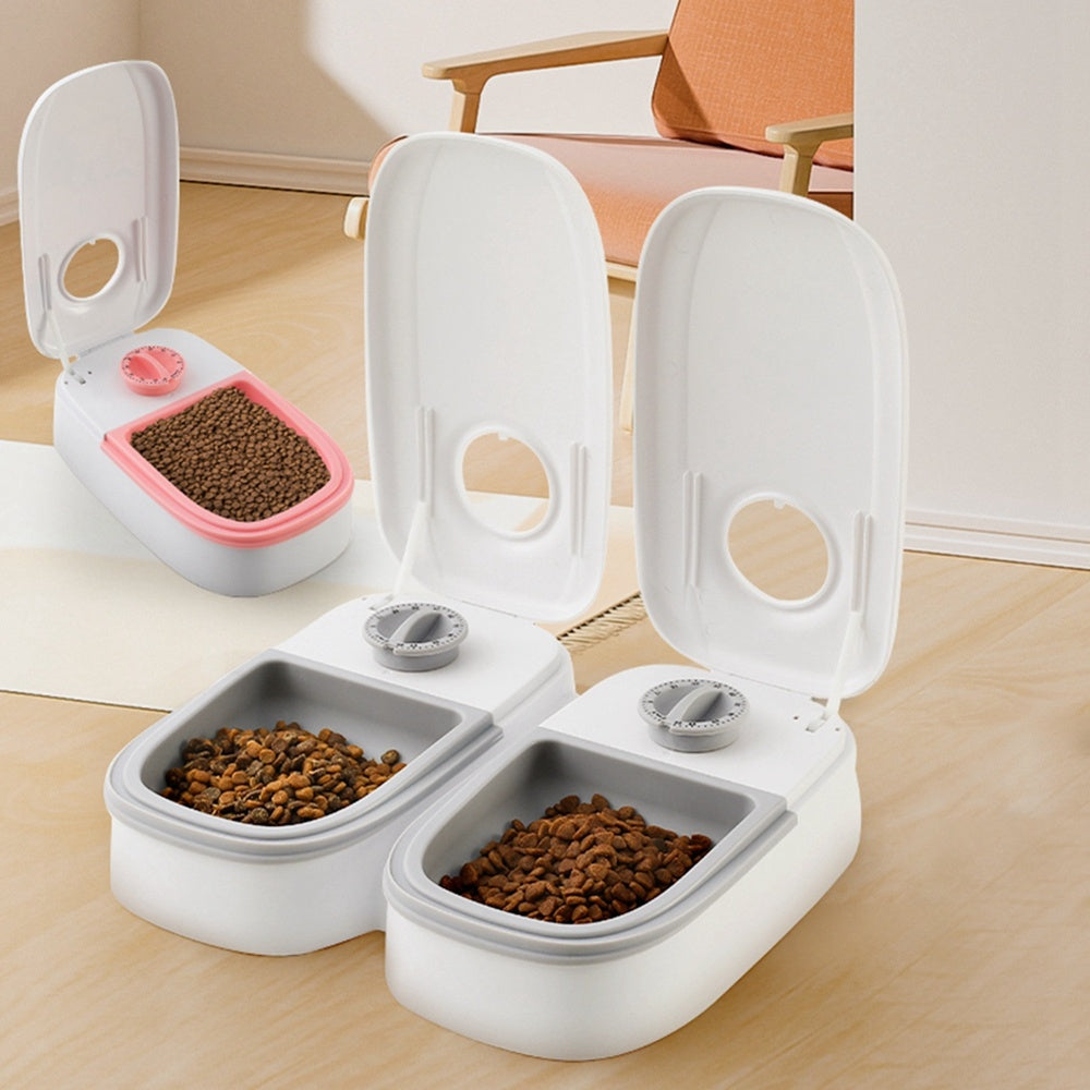 Smart Automatic  Pet Feeder With Timer & Stainless Steel Bowl