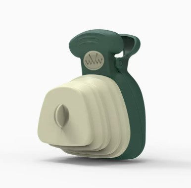 Pet Dog Poop Bag Dispenser Travel Foldable Poop Spoon-bestbarkbargainsg.com