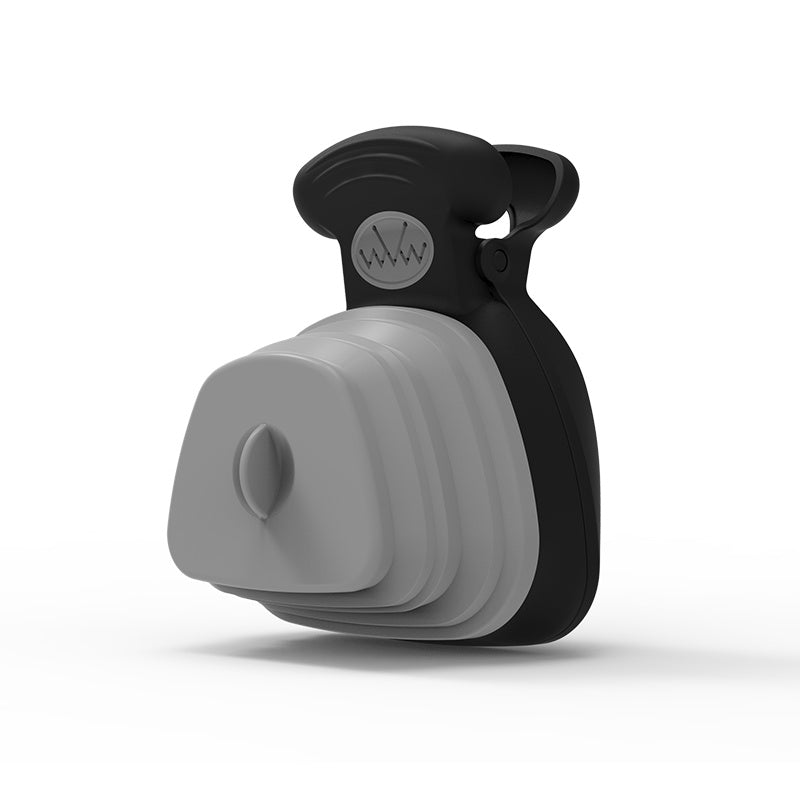 Pet Dog Poop Bag Dispenser Travel Foldable Poop Spoon-bestbarkbargainsg.com