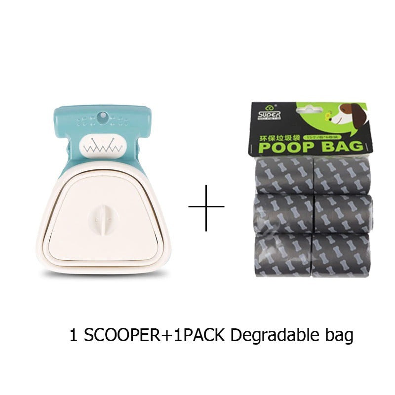 Pet Travel Foldable Pooper Scooper Dog Pooper Scooper For Large Dog-Portable Sanitary Dog Waste-Heavy Duty Dog Waste Cleaner-bestbarkbargainsg.com