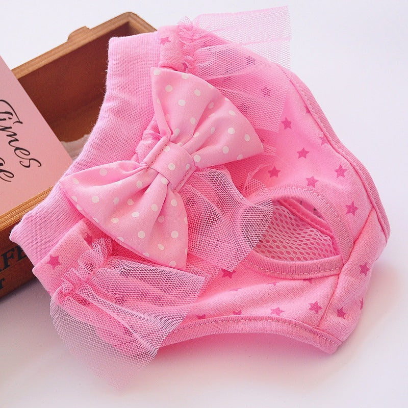 Female Dog Aunt Physiological Pants Panties-bestbarkbargainsg.com