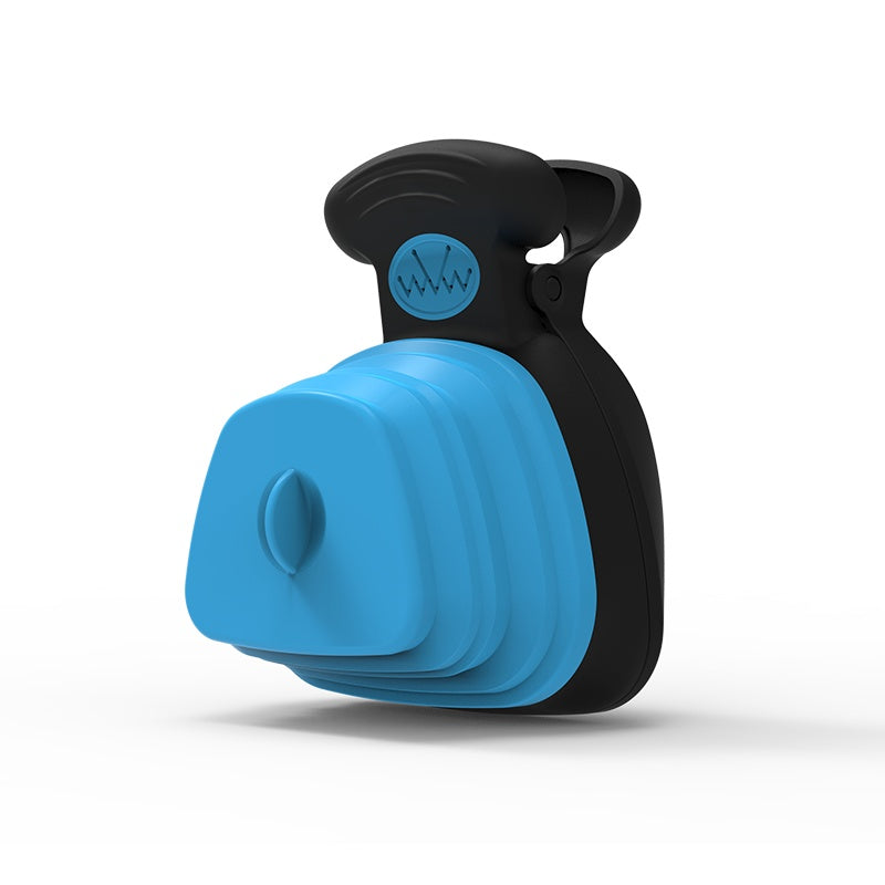 Pet Dog Poop Bag Dispenser Travel Foldable Poop Spoon-bestbarkbargainsg.com